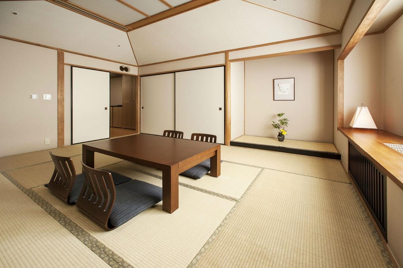 Hotel Okura Tokyo Bay Urajaszu Kültér fotó A Japanese dining room